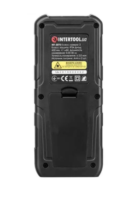 Дальномер лазерный INTERTOOL мт-3075 50м.