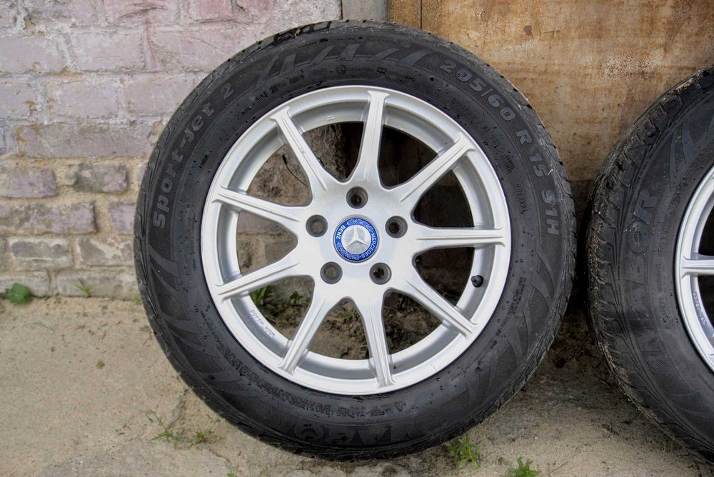 Koła Mercedes 205/60R15- lato