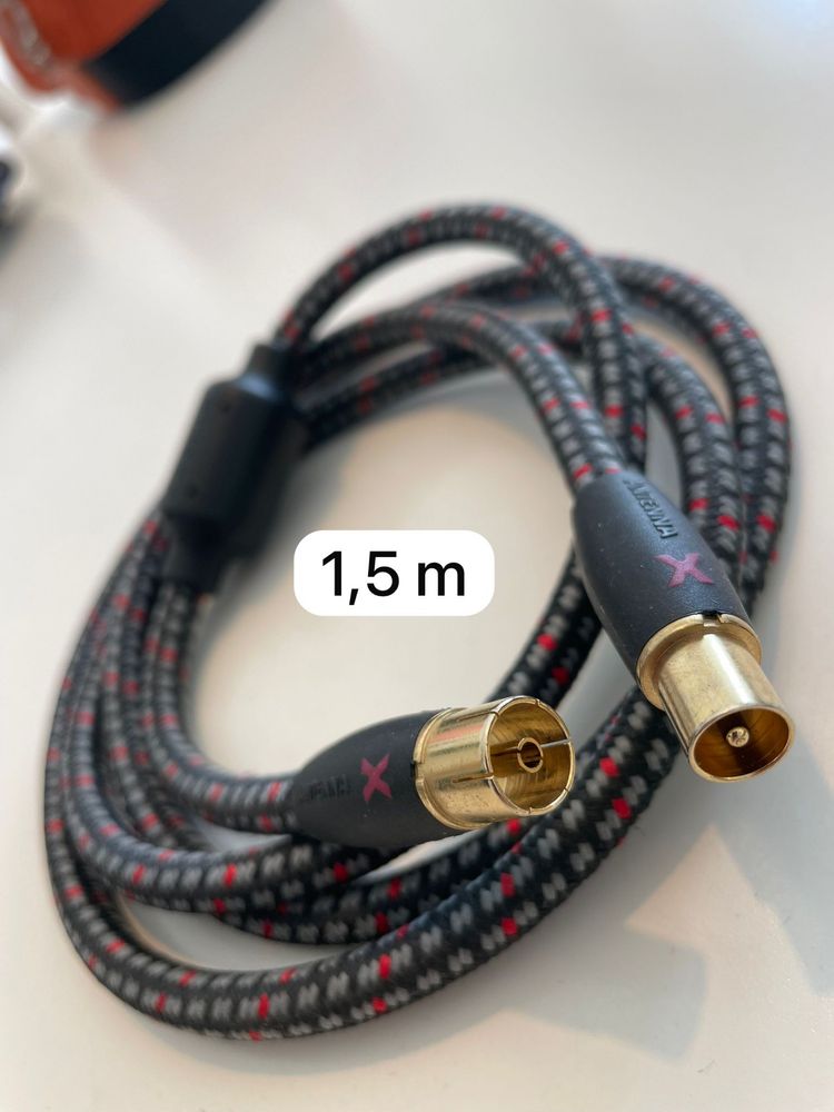 Cabos Audio e Antena