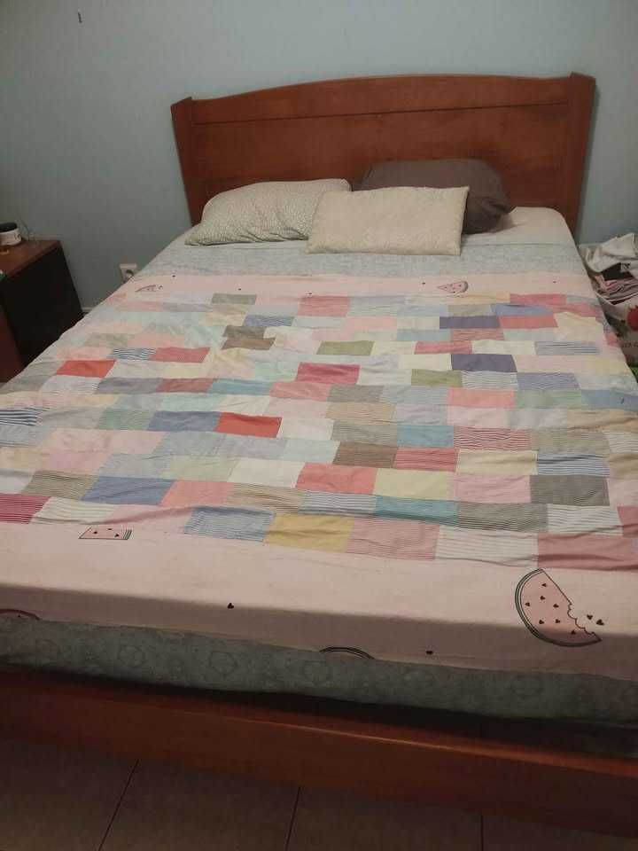 Cama casal + colchão