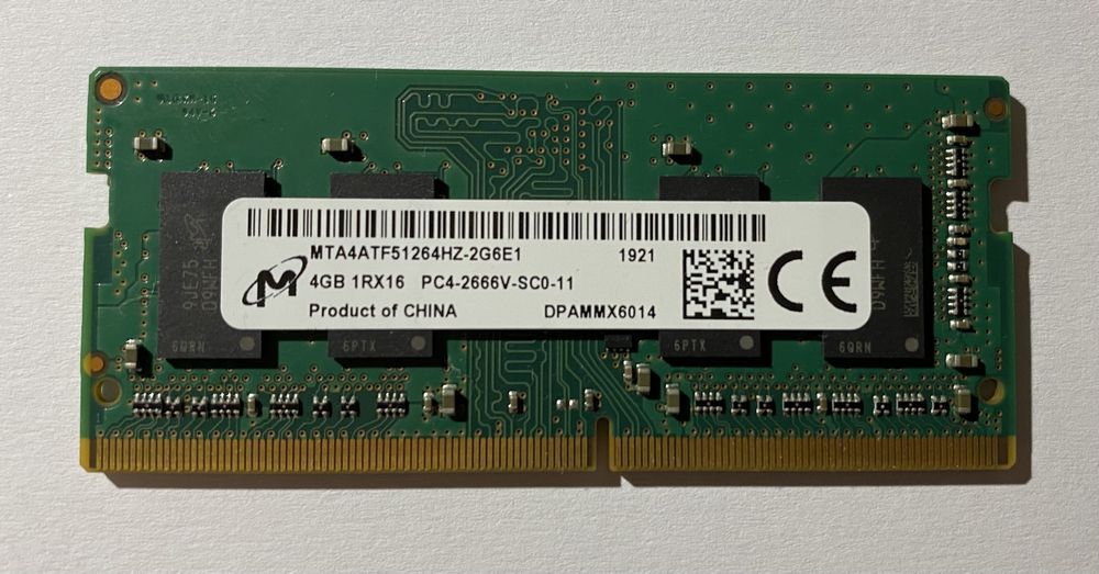 Оперативна пам’ять для ноутбука 8 Gb (2х4Gb) DDR4 -2666MHz