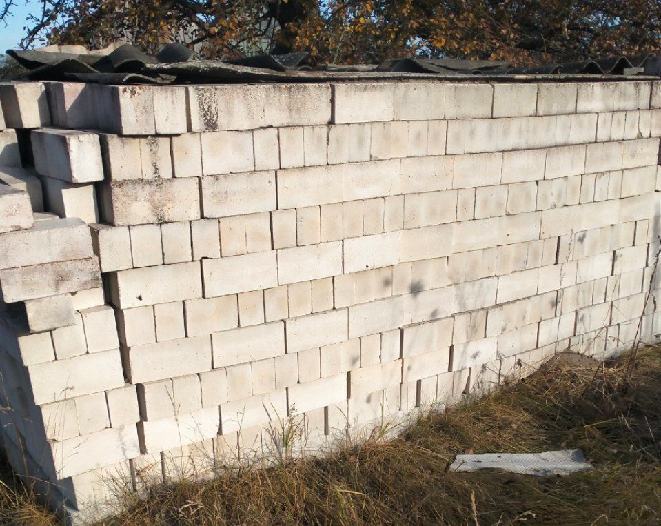 Цегла  біла силікатнаа