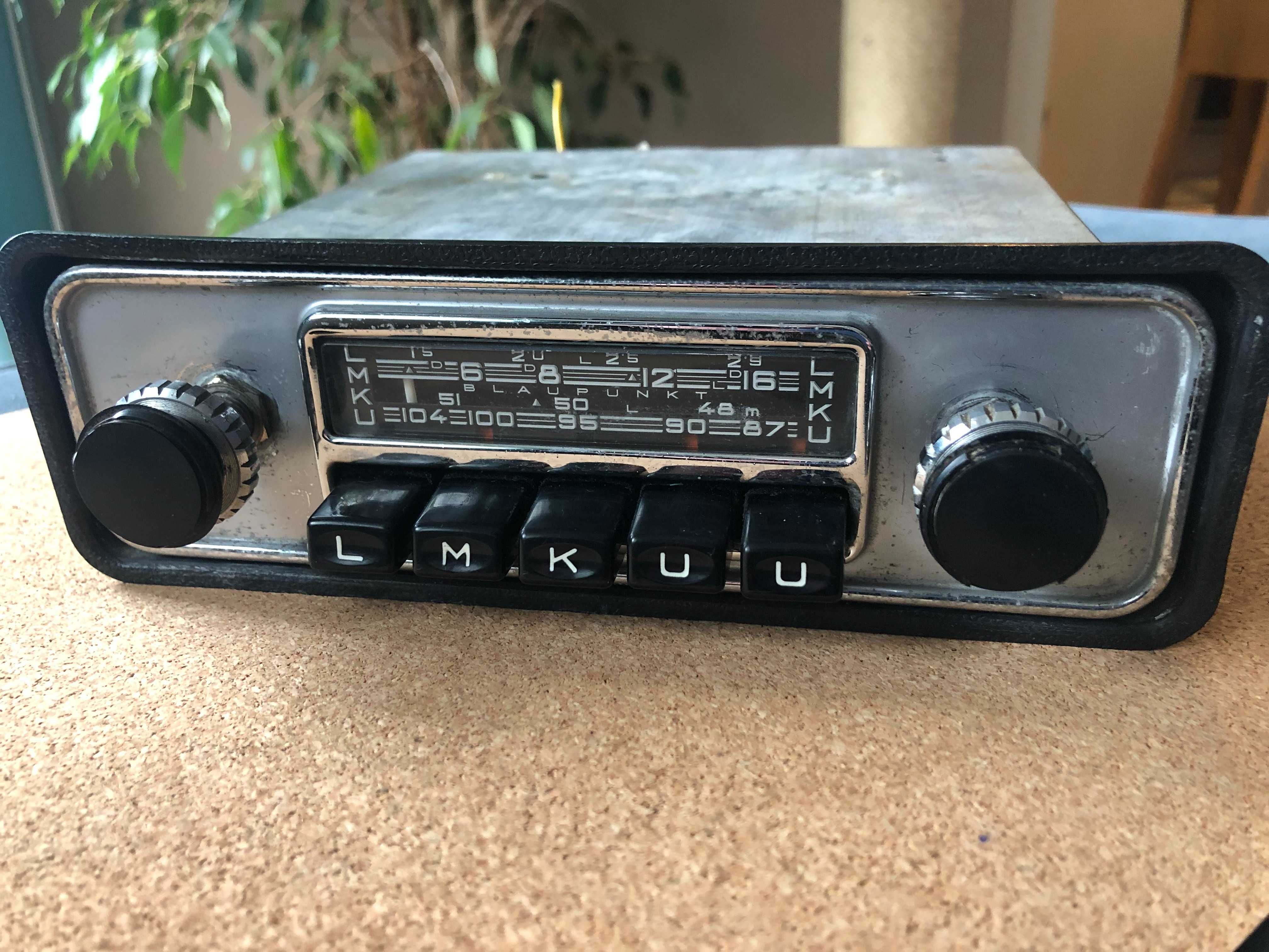 Radio Blaupunkt Frankfurt  F 68120 Porsche/ VW Garbus