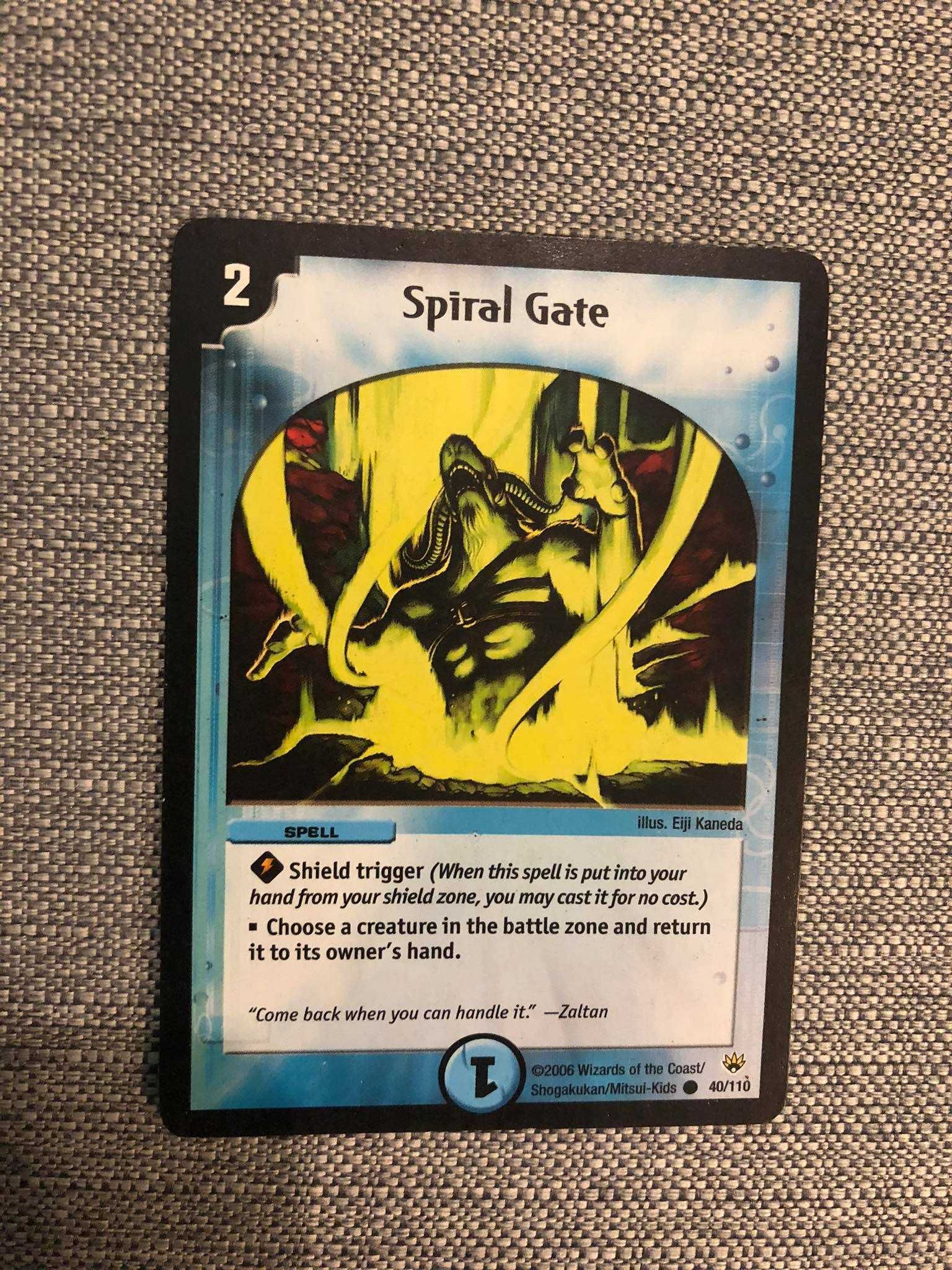 Karta Duel Masters Spiral Gate