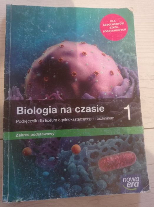Biologia na czasie 1 liceum technikum zakres podstawowy