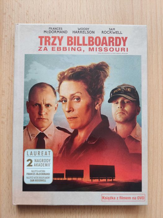 (DVD+książka) Trzy billboardy za Ebbing, Missouri (2017)