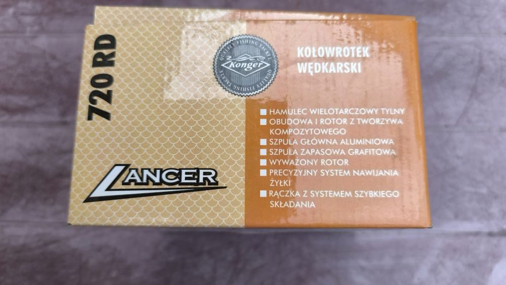 Kołowrotki wędkarskie 3 sztuki nowe