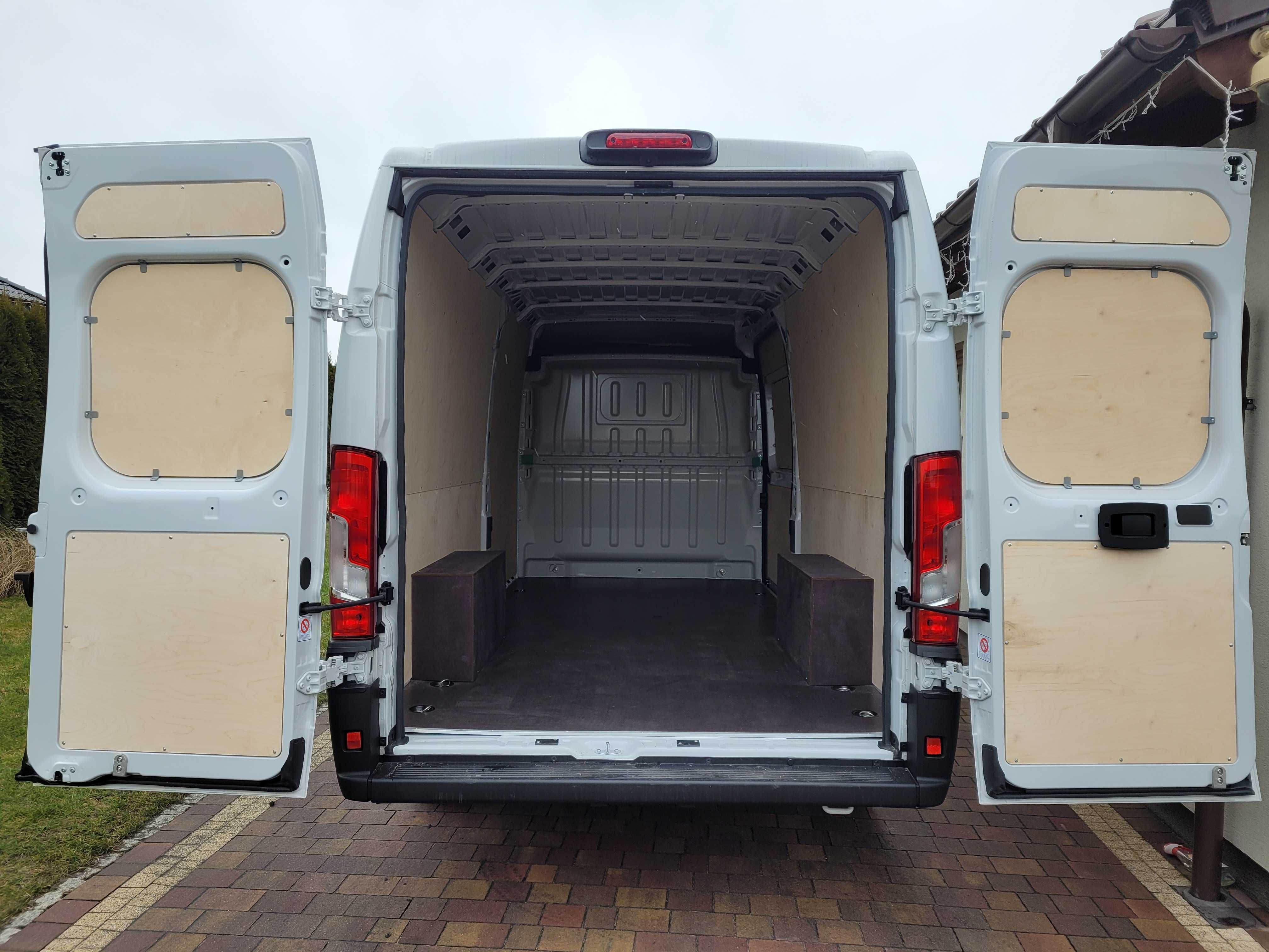 Zabudowa busa, paki Fiat Ducato, Opel Movano L4H2 MONTAŻ