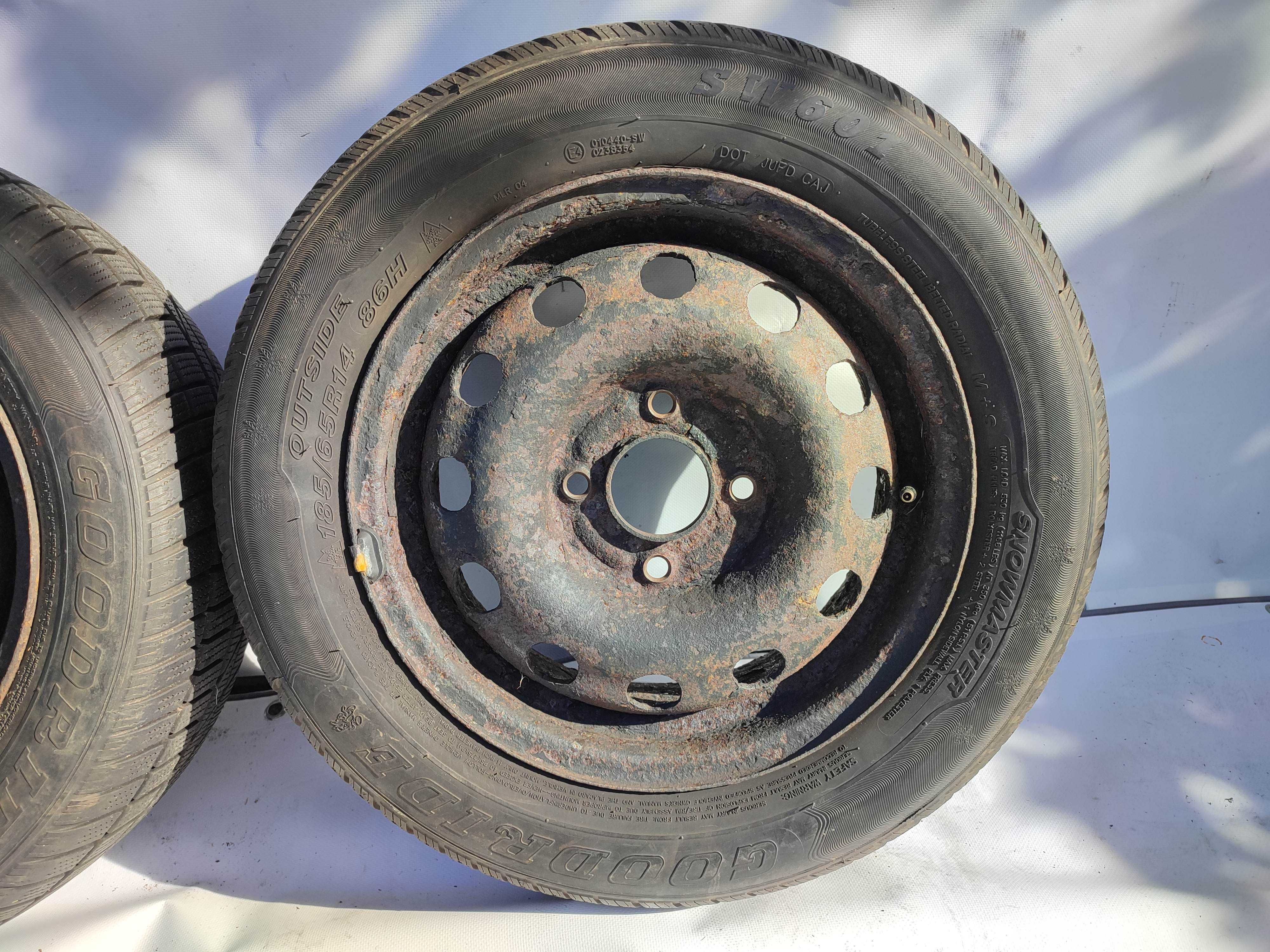 Koła Felgi opony zimowe Goodride 6mm 185/65 R14 5,5J 4x108 FORD FOCUS