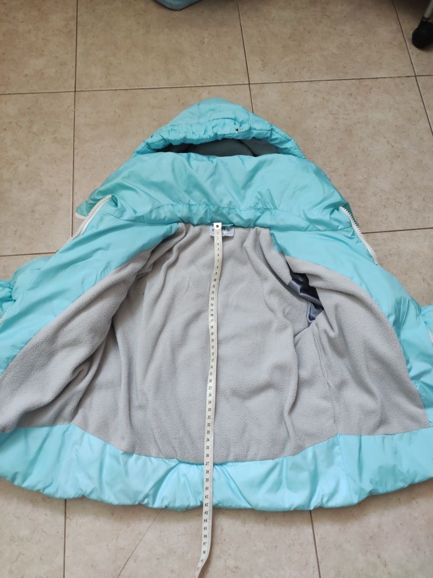 Зимняя курточка на девочку рост 98-104