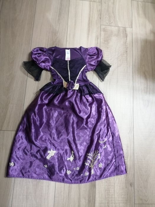 Sukienka czarownicy rozm. 104 3-4 lata przebranie