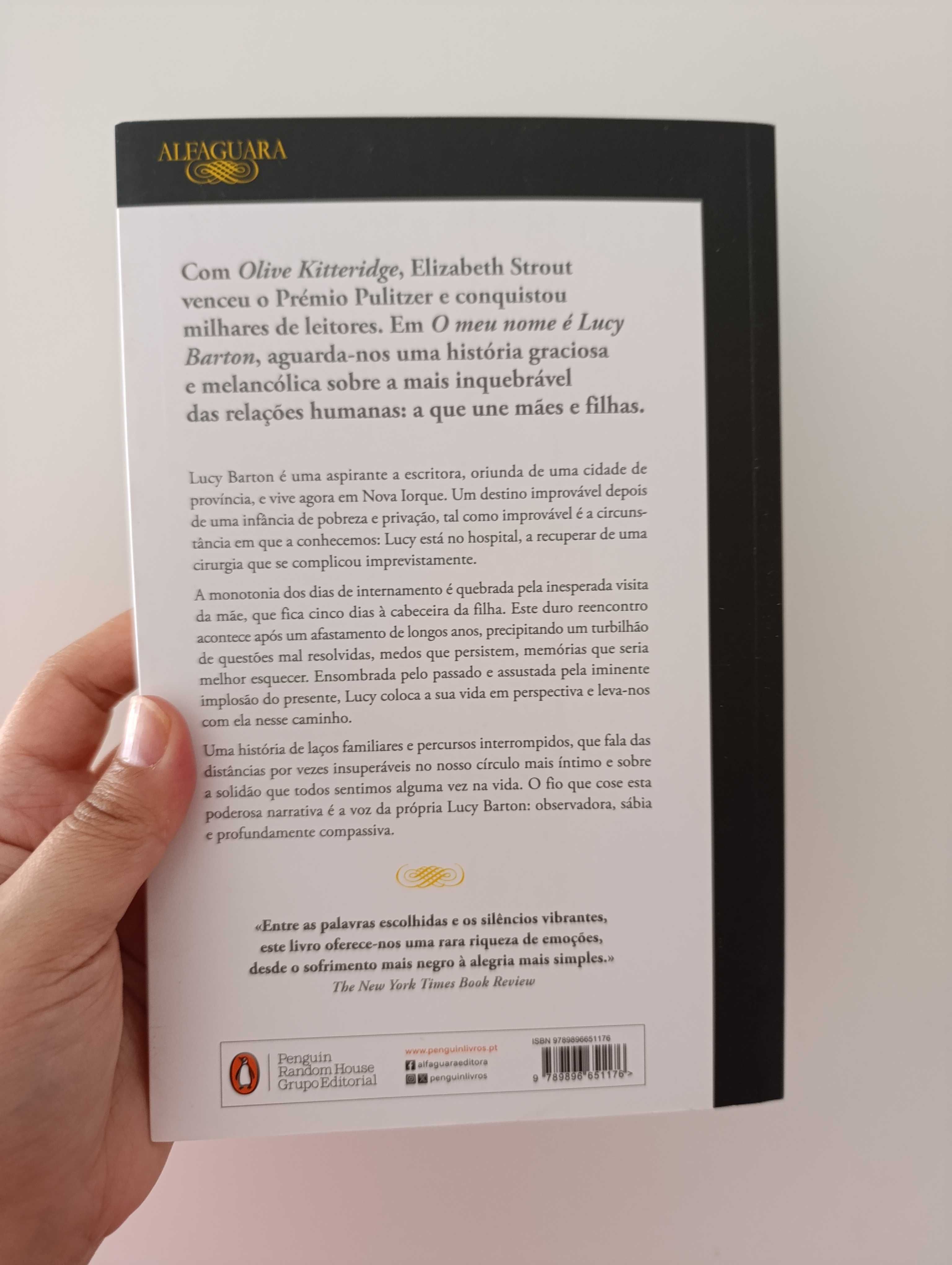 Livro O meu nome é Lucy Barton