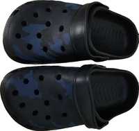 klapki typu crocs moro czarne chodaki