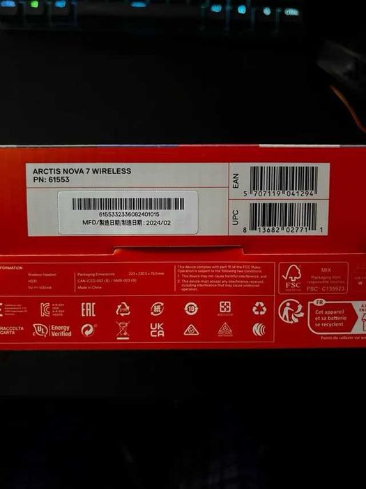 SteelSeries Arctis Nova 7 Wireless Headphones