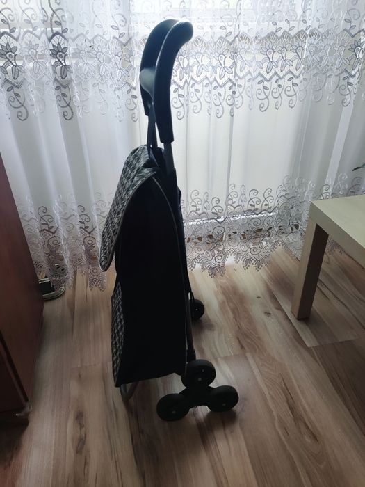 Torba schodowa wózek na zakupy z potrójnymi gumowymi kołami