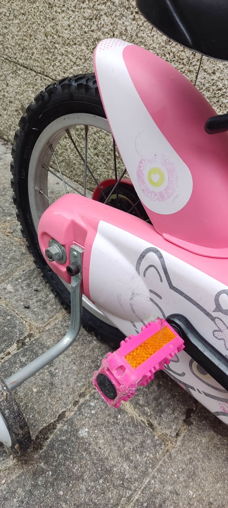 Bicicleta menina Btwin