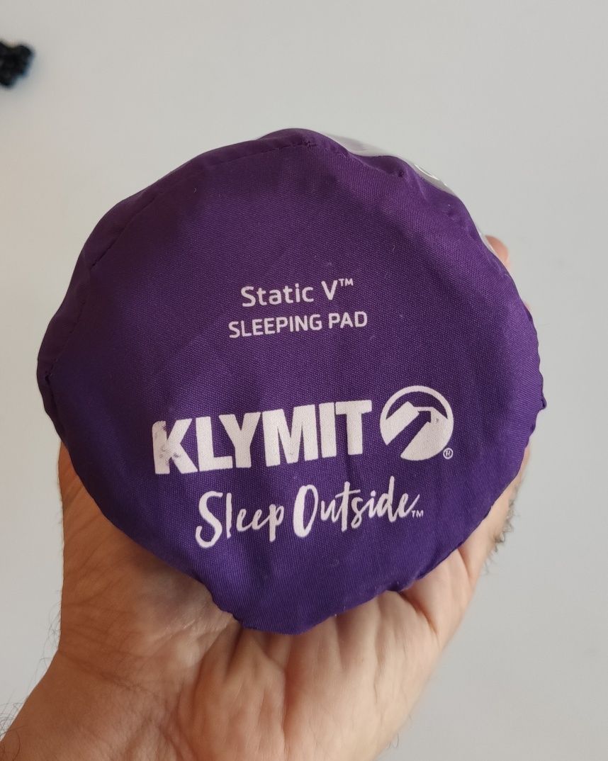 З США! Каремат надувний Klymit Static V • Оригінал