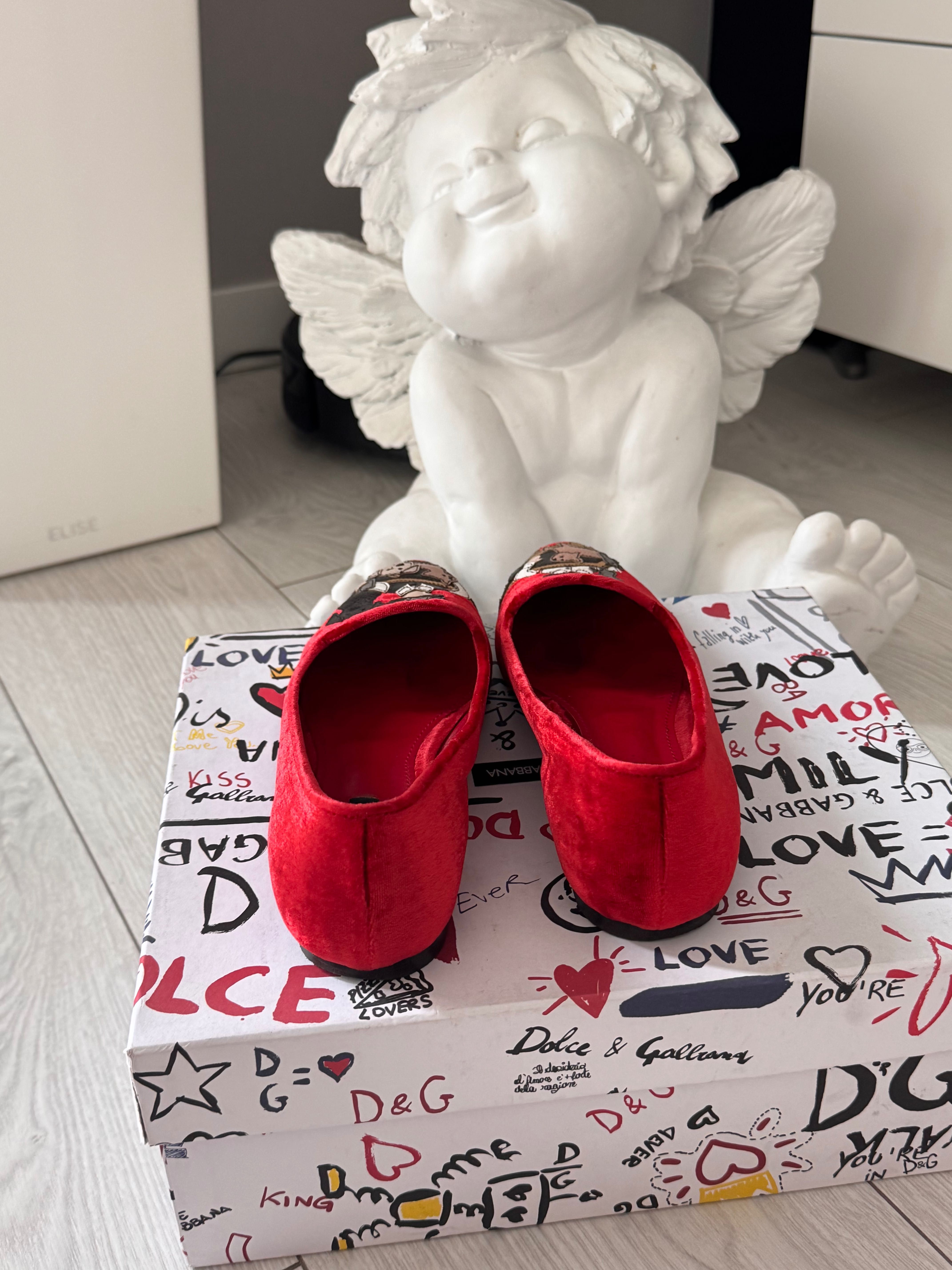 Балетки Dolce Gabbana идеально на 37 или 37.5