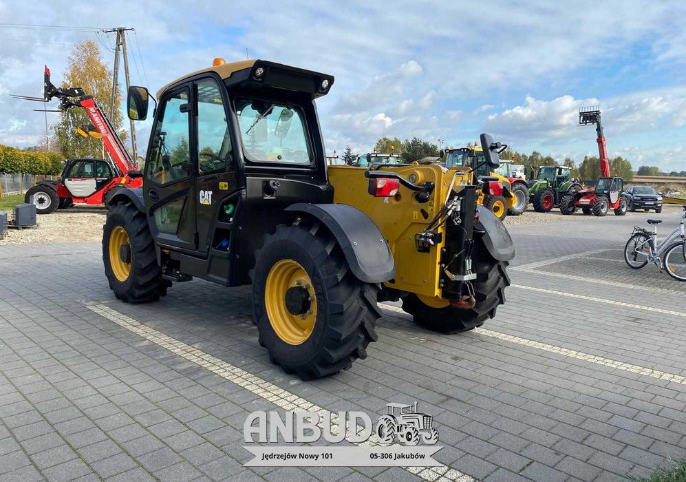 Ładowarka teleskopowa Caterpillar TH357D CAT Widły do palet Klima 336C