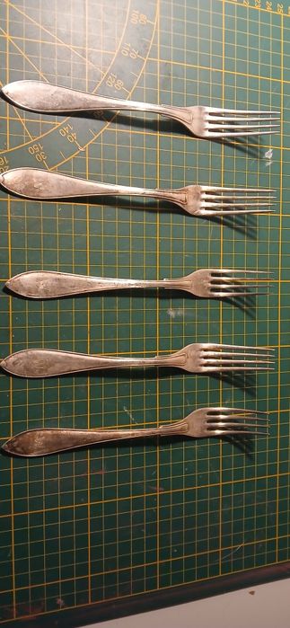 Sprzedam posrebrzane widalce