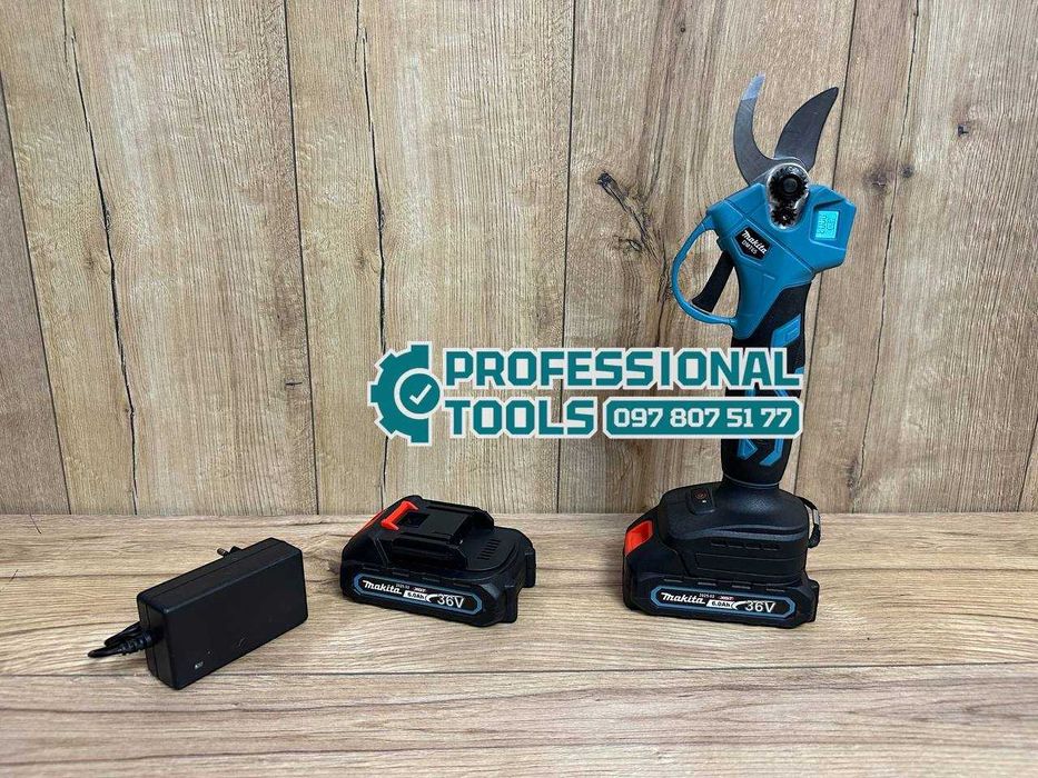 Акумуляторний електросекатор Makita DMT65 Секатор для догляду за садом