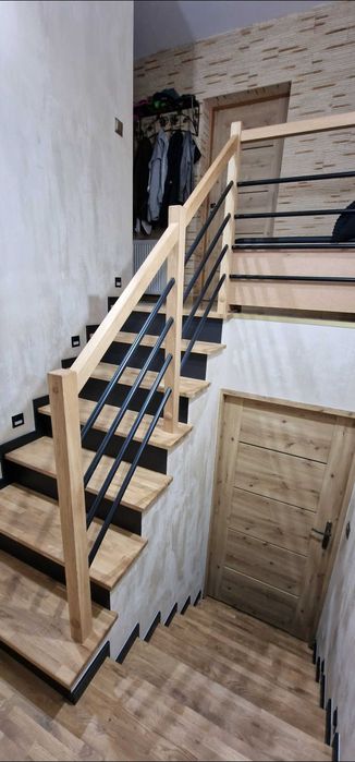 Balustrada Do Samodzielnego Montażu - Rurki Czarne