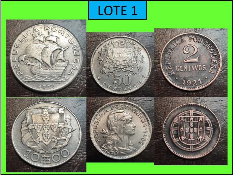 Moedas de escudos antigas raras *RÉPLICAS*