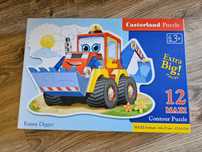 Puzzle konturowe Castorland Maxi koparka, 12 elementów, 3+
