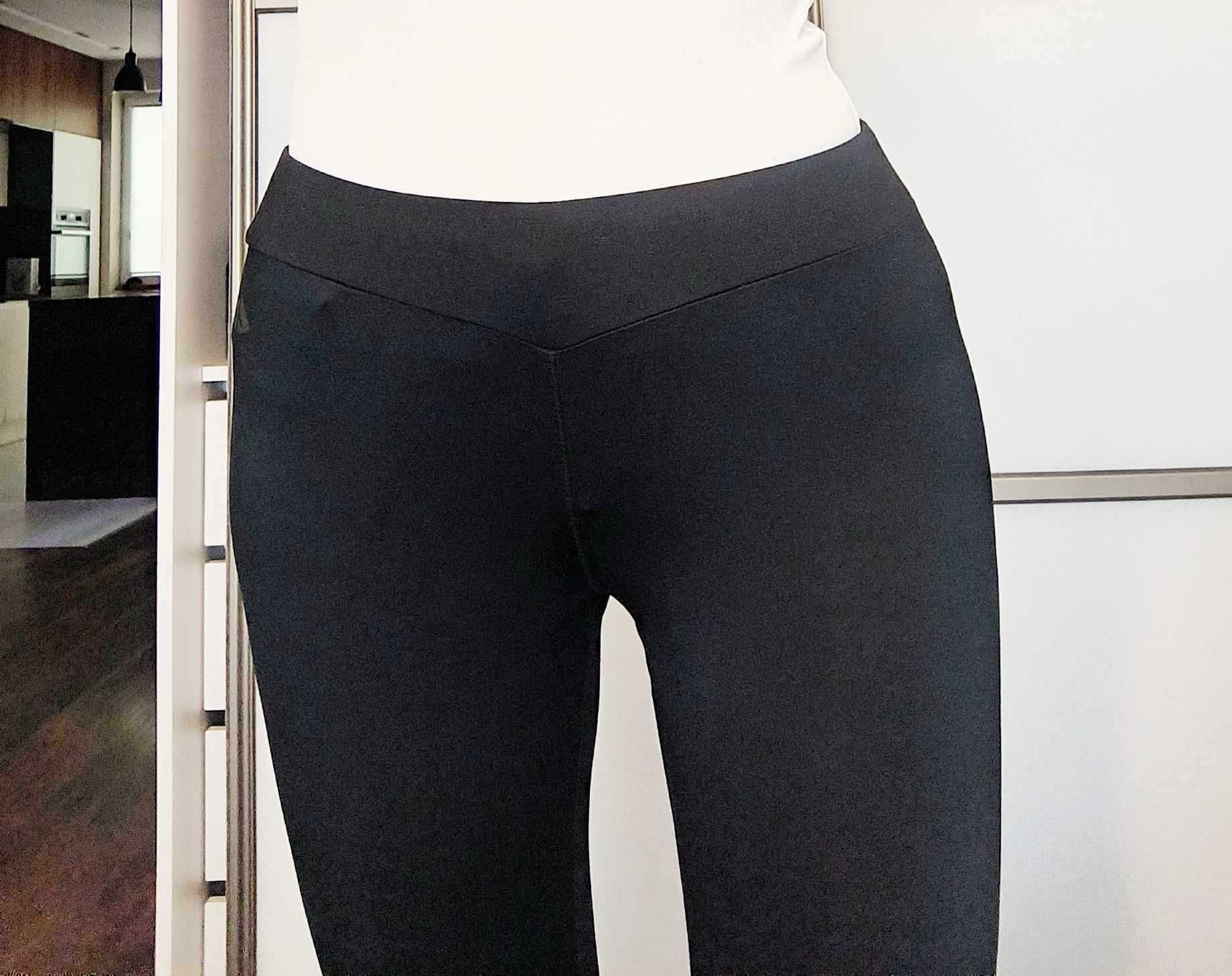 Legginsy termoaktywne wiązane w pasie