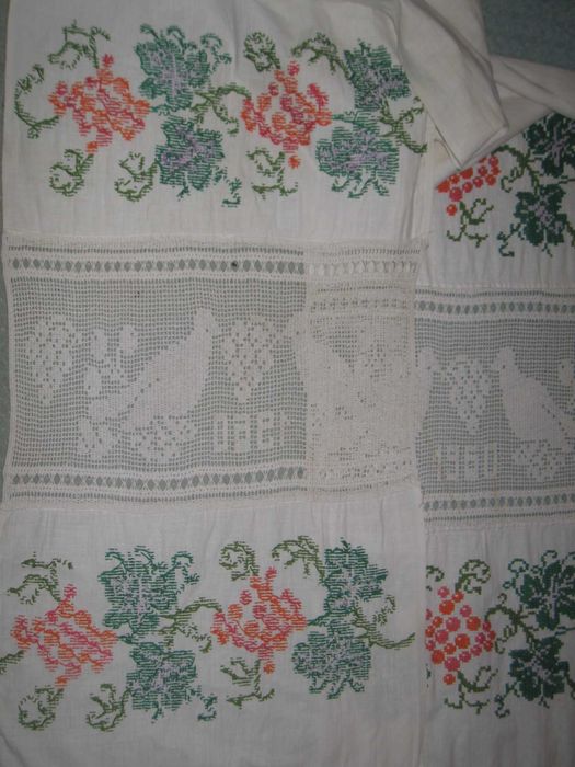 Рушник весільний 1960. 264х40см. Б/в/К