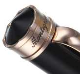 Ручка-роллер Montegrappa Ducale Black Resin Rose Gold PVD Roller,