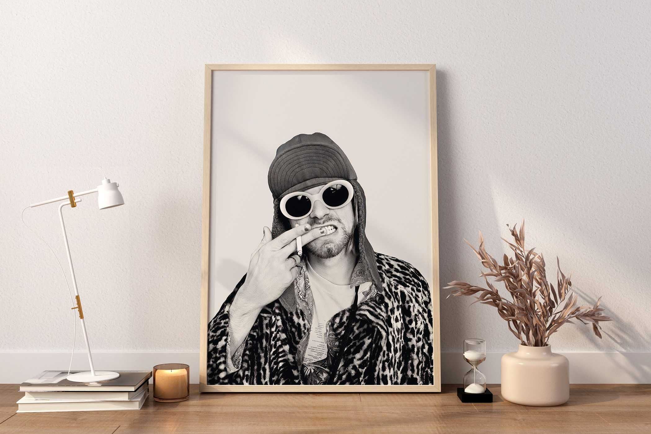 Plakat A3 Kurt Cobain