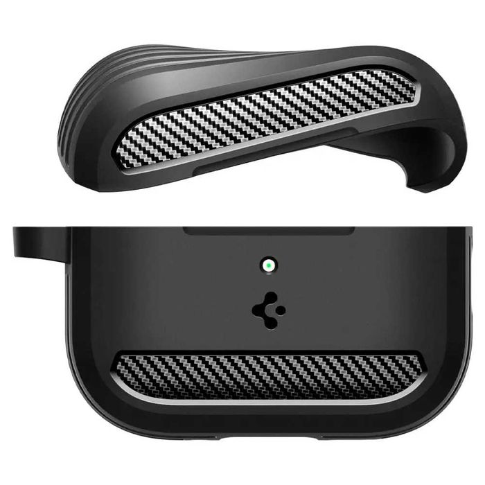 Чехол Spigen Rugged Armor case для AirPods Pro 3 Black