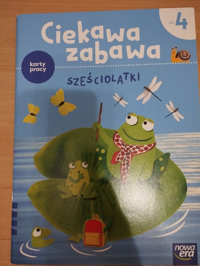 Ciekawa zabawa sześciolatki karty pracy 4 cześć