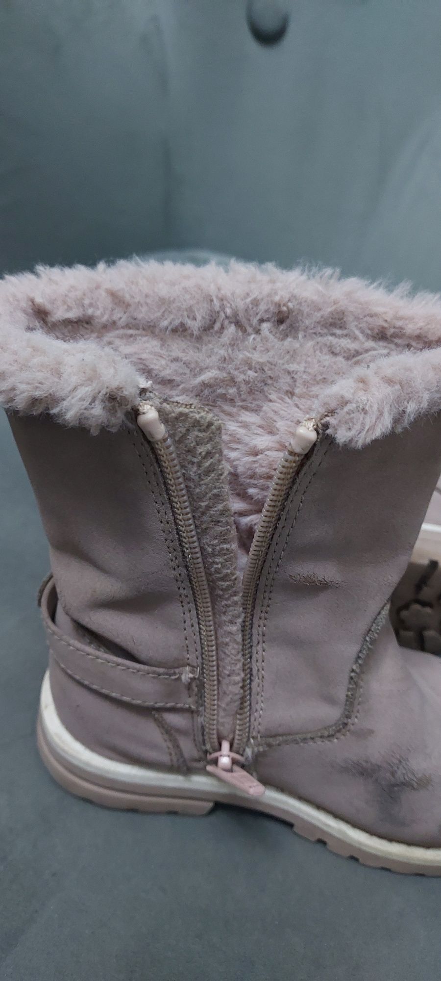 Buty,  botki zimowe, dziecięce,  rozmiar 25