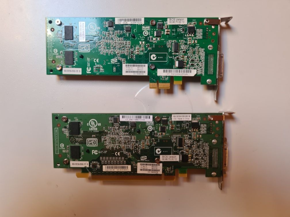 Karty graficzne Nvidia Quadro NVS290 2szt