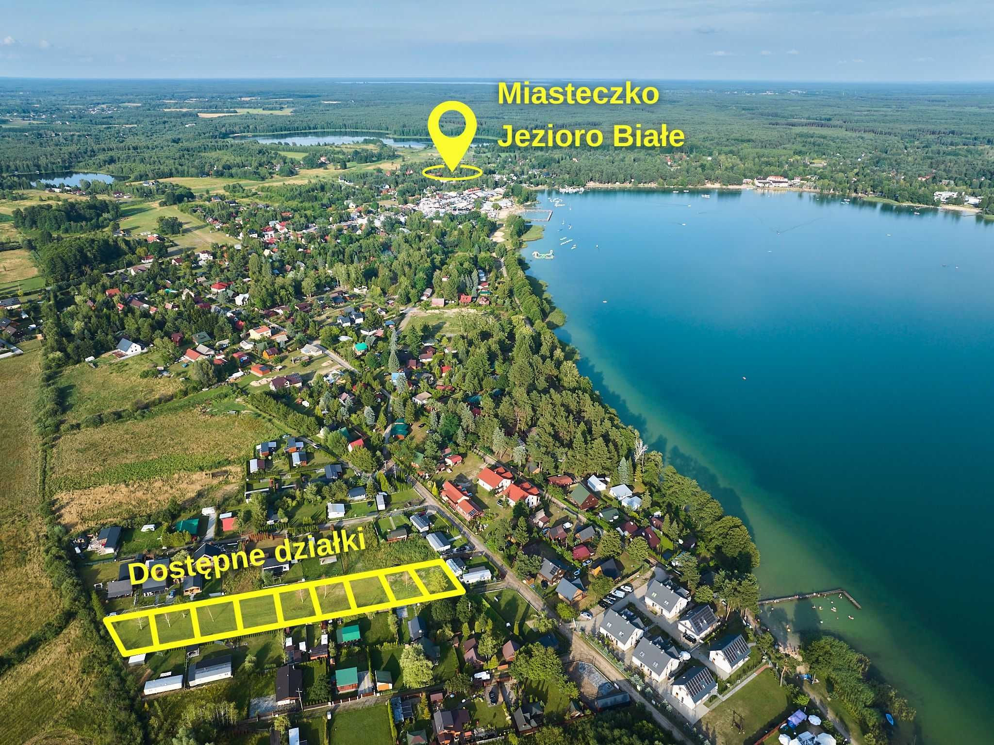 Piękna działka nad Jeziorem
