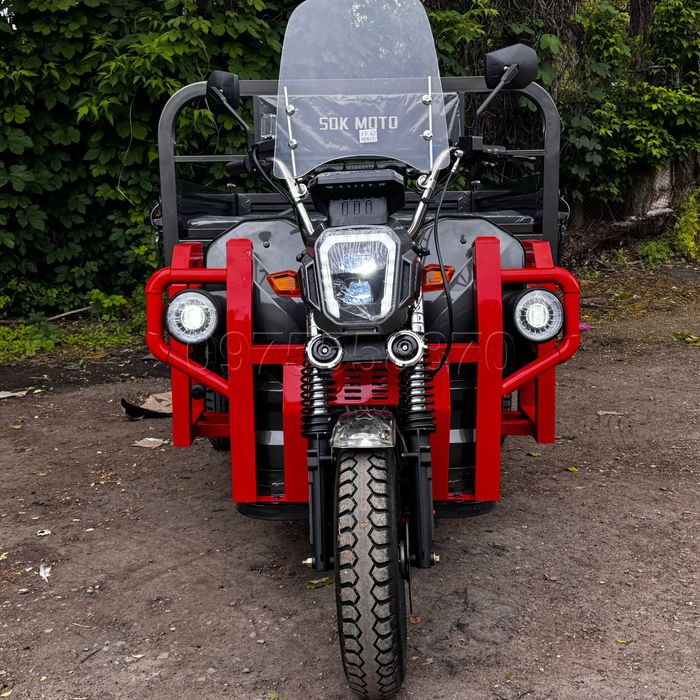 2500W-72V-58,5Ah‼️Електричний вантажний трицикл
