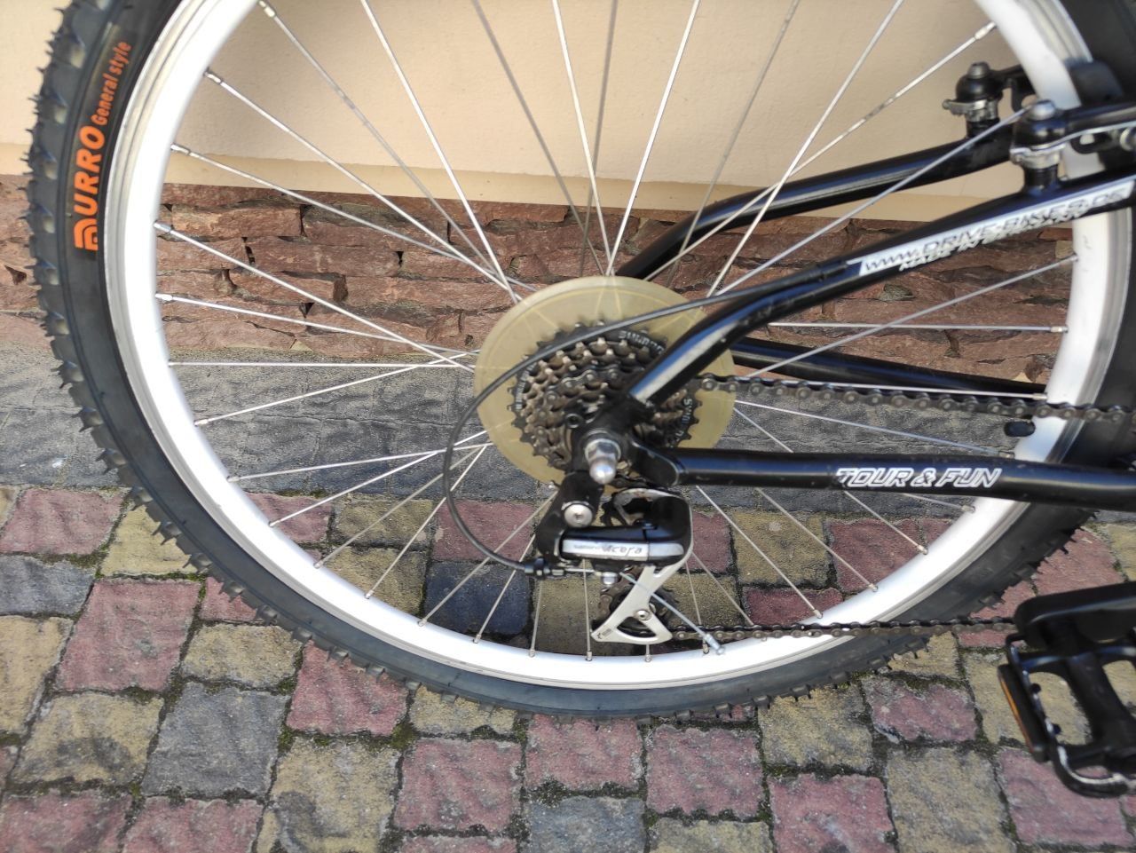 Велосипед Alu Drive 26, двохпідвіс, ідеал, алюмінієва рама