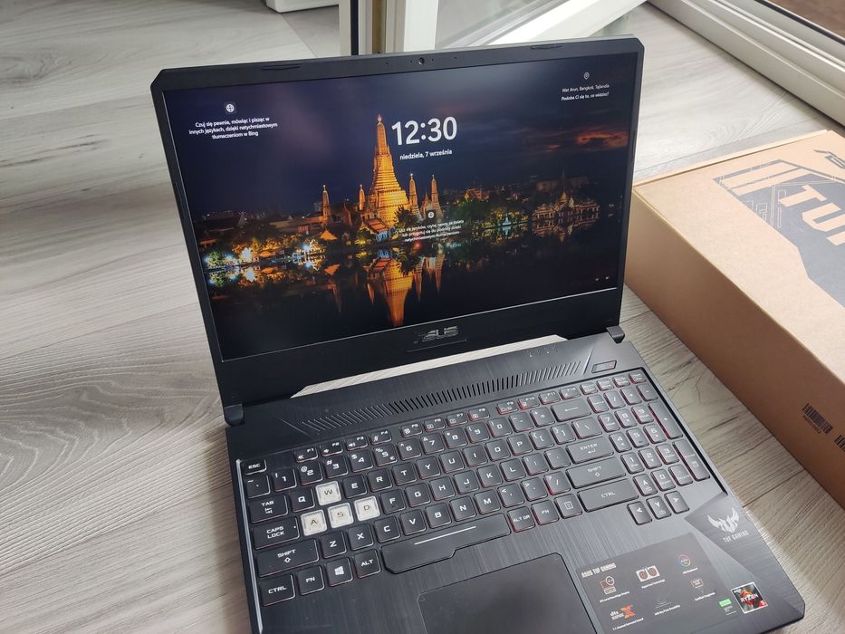 Laptop Asus TUF Gaming FX505DT Ryzen 5/8GB DDR4/GTX 1650/512GB SSD