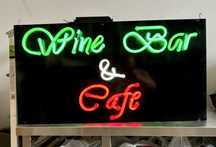 Neon Reklama świetlna Bar, ozdoba