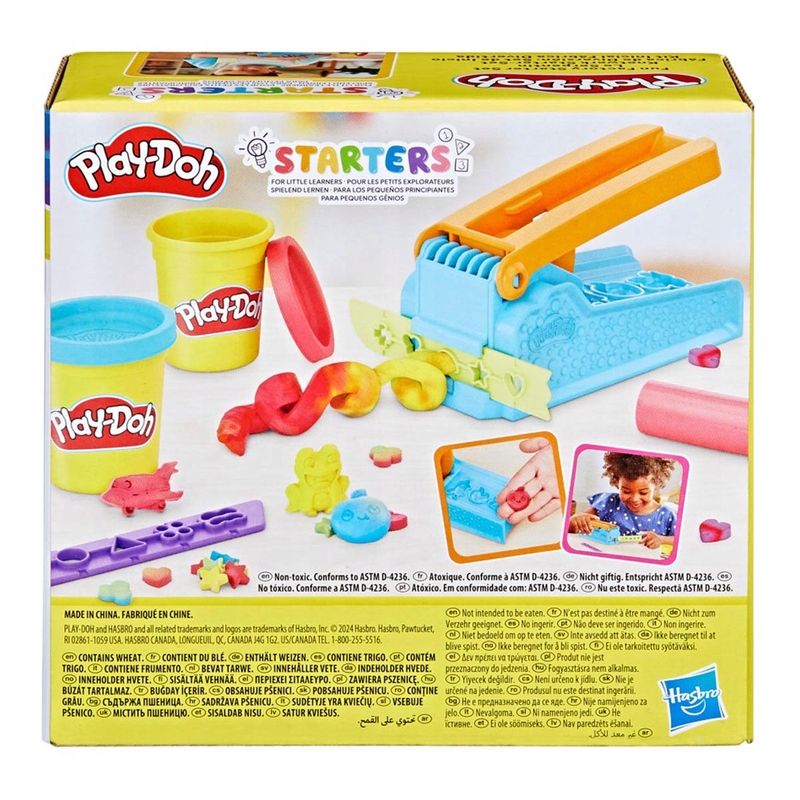 ciastolina play doh zestaw starter fabryka zabawy f8805