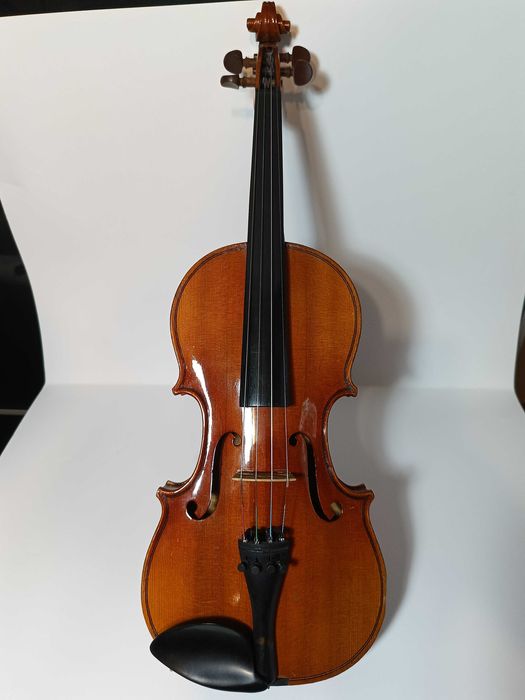 skrzypce 3/4 uczniowskie manufaktura KOMPLET zestaw mocne brzmienie