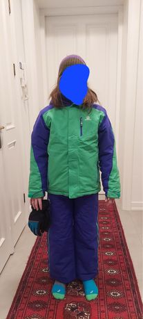 Komplet kurtka i spodnie dziecięce Salomon, M 10 140 cm