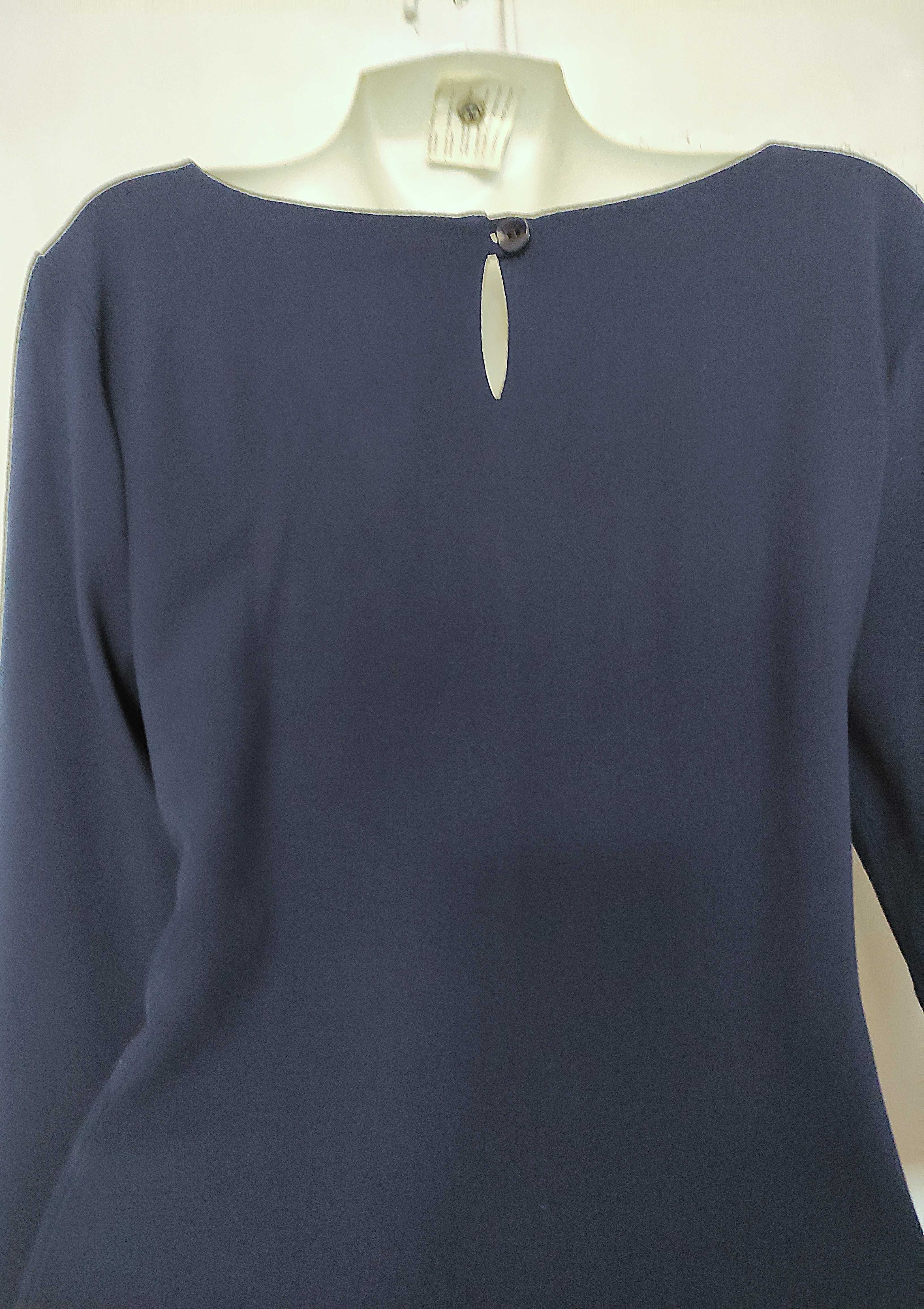 granatowa luźna sukienka basic minimal Grey Wolf r. 40