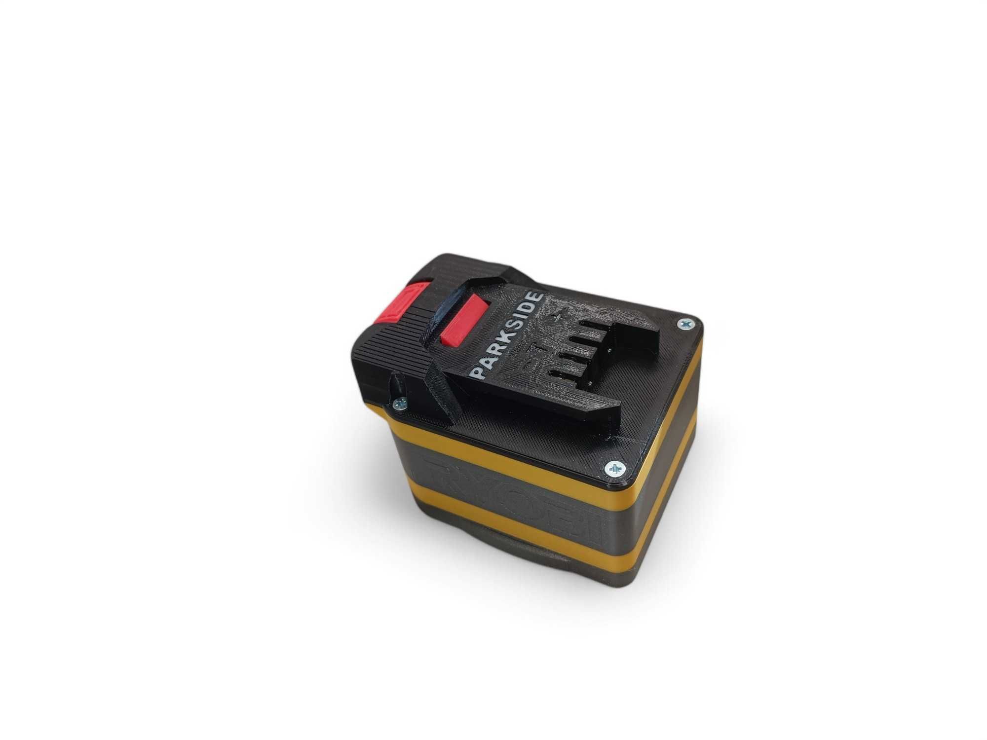 Adapter przejściówka narzędzi Parkside X20 na baterie Ryobi