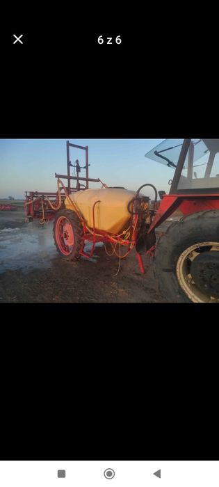 Opryskiwacz ciągany pilmet 1618