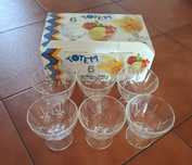 Pucharki do lodów deserów 6szt 300ml Luminarc