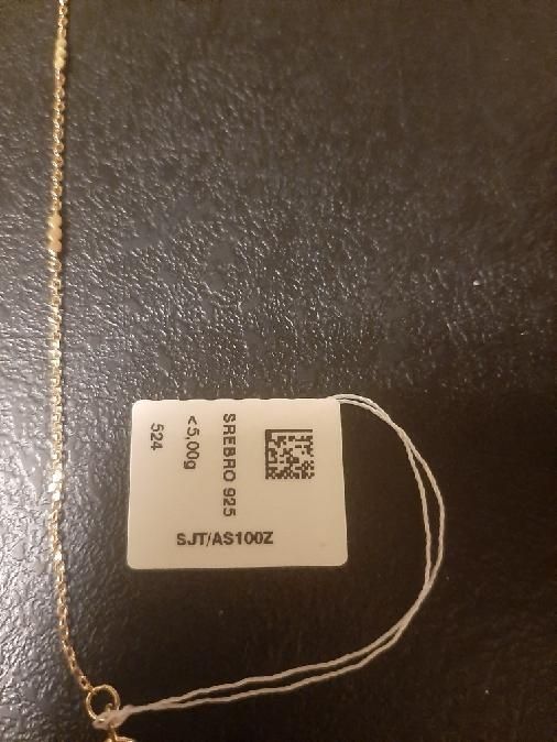 Komplet biżuterii srebrnej, pozłacanej W.Kruk