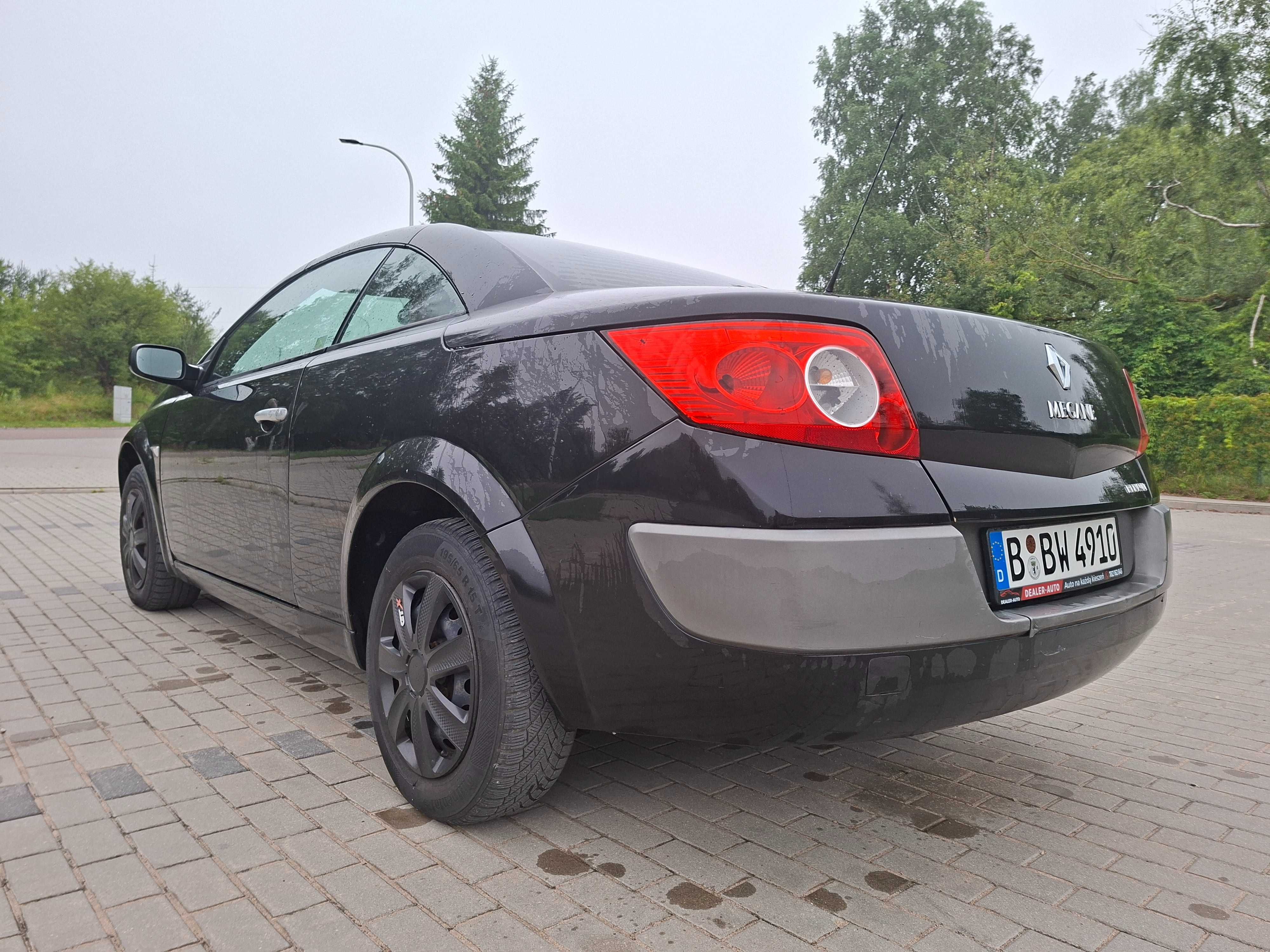 Renault Megane II Cabrio 1.6PB 16V 110KM ORYGINAŁ z Niemiec OPŁACONY!
